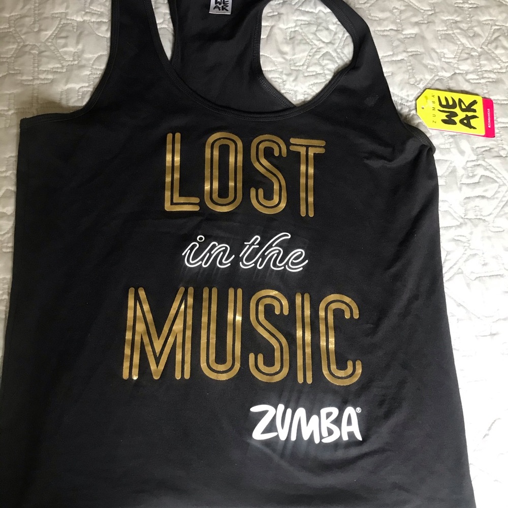 NWT Zumba Racerback tank